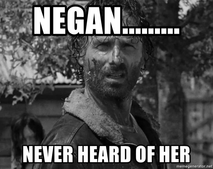 The Walking Dead 25 Rick Vs Negan Memes That Show Who The Real Leader Is The Walking Dead 25 Rick Vs Negan Memes That Show Who The Real Leader Is